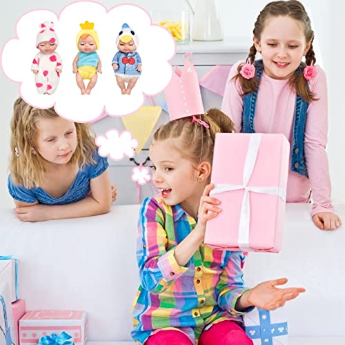Buy now ONEST 12 Sets 4 Inch Dolls Cute Baby Dolls Mini Dolls with Clothes Mini Sleeping Dolls with Doll Accessories at indiglob india
