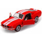 KiNSMART - 1967 Ford Shelby Mustang GT500 1:38 Scale 5" Die Cast Metal Model Toy Muscle Car (Grey)