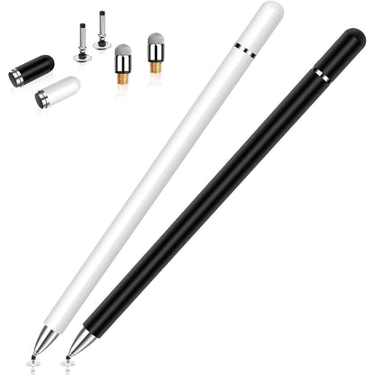 Stylus Pens for Touchscreen,2 Pack High Sensitivity & Precision Magnetic Disc Stylus Pen for iPad/Apple/iPhone/Samsung/Android All Capacitive Touch Screen