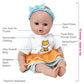 Buy now ADORA Playtime Frilly Fox 13 inch Baby Doll with Embroidered Fox Frill Dress, Bow Headband and Bottle at indiglob india