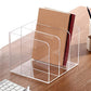 Buy now ROZO Magazine Holder, Clear Acrylic Desk File Organizer an Accessories, Office Organization and Storage 1 Pack (Clear 3V) at indiglob india