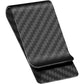 CL CARBONLIFE Carbon Fiber Wallet Money Clip for Cash and Credit Card, Super Slim & Light Minimalist Holder Clip for Men