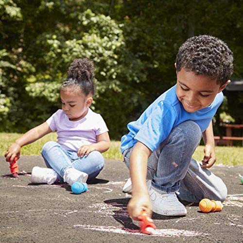 Buy now Melissa & Doug My First Sidewalk Chalk Set with Holders - 4 Chalk Sticks and 4 Holders at indiglob india