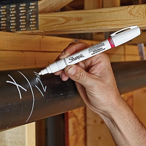 Buy now Sharpie Oil-Based Paint Marker, Medium Point, Metallic Silver Ink, Pack of 3 at indiglob india