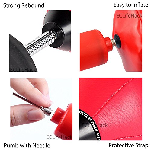 Buy now Desktop Punching Bag, Super Strong Suction Boxing Bag Speed Balls Heavy Duty Stress Relief Boxing Bag, Cool Stuff for Office, White Elephant Gift for Boss or Coworker at indiglob india