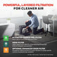Buy now Honeywell PowerPlus HEPA Air Purifier for Home, 968 Ft?ý Rooms in 1 hour, Reduces Allergens, Dust, Pollen, Smoke, Pet Dander, Odors, Black, HPA3100 at indiglob india
