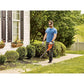 Buy now BLACK+DECKER Cordless Leaf Blower, 40V MAX , Leaf Blower Cordless with Battery and Charger, 125 MPH Air Speed, Lightweight Handheld Yard Sweeper (LSW40C) at indiglob india