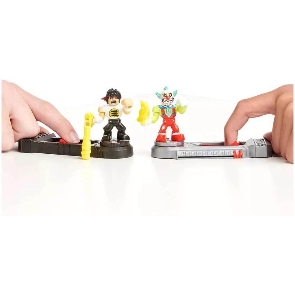 Akedo Ultimate Arcade Warriors Versus Pack - Chux Lee Vs Crackup, Multicolor (14257) - My Store