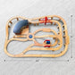 Buy now Melissa & Doug Wooden Railway Set, 130 Pieces at indiglob india