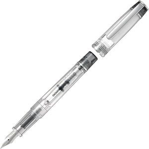 Pilot Prera Iro-Ai Fine-Nib Transparent Black Body Fountain Pen (FPRN-350R-TBF)