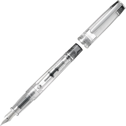Pilot Prera Iro-Ai Fine-Nib Transparent Black Body Fountain Pen (FPRN-350R-TBF)