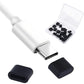 20 Pcs USB C Dust Plugs Cover for iPhone 17 Pro/Pro Max/Air/ 16/15 Series, Samsung Galaxy S25 S24 S23, Type C Charging Port Plug Cover with 2 Cleaning Brush