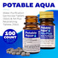 Buy now Potable Aqua Water Purification Tablets With PA Plus - Two 50 count Bottles at indiglob india