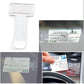 2 Pcs Car Transparent Invoice Ticket Folder Car Windscreen Window Parking Permits Ticket Holder Clip - My Store