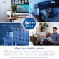 Buy now Clorox Air Purifiers for Bedroom Home, True HEPA Filter, Small Rooms Up to 200 Sq Ft, Removes 99.9% of Mold, Viruses, Wildfire Smoke, Allergens, Pet Allergies, Dust, AUTO Mode, Whisper Quiet at indiglob india
