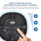 Buy now Clorox Air Purifiers for Bedroom Home, True HEPA Filter, Small Rooms Up to 200 Sq Ft, Removes 99.9% of Mold, Viruses, Wildfire Smoke, Allergens, Pet Allergies, Dust, AUTO Mode, Whisper Quiet at indiglob india