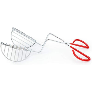 Fox Run Brands Chrome-Plated Steel Taco Mold For Frying, 4.5" x 3.25" x 13" Taco Shell Holder