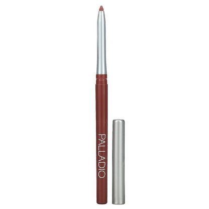 Palladio Retractable Waterproof Lip Liner High Pigmented and Creamy Color Slim Twist Up Smudge Proof Formula with Long Lasting All Day Wear No Sharpener Required, Black Berry