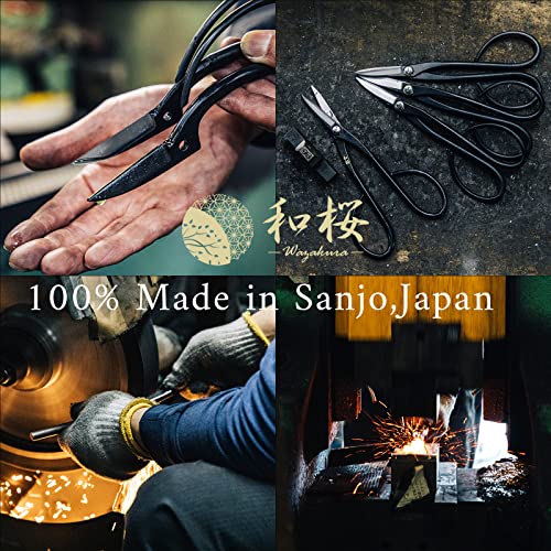 Buy now Wazakura Bonsai Scissors MADE IN JAPAN 7inch(180mm), Japanese Bonsai Garden Tools, Hasami Pruning Shears at indiglob india