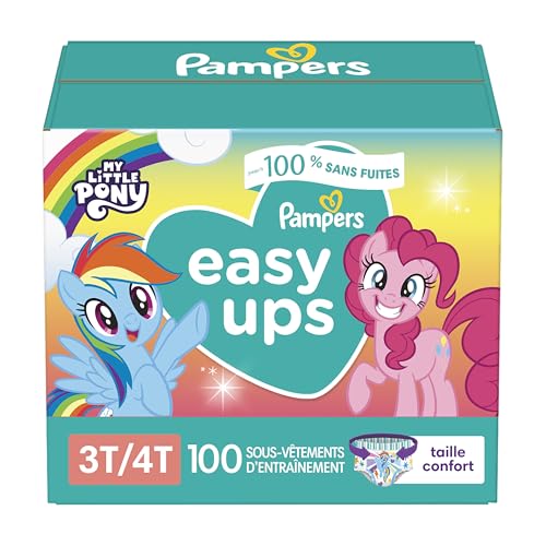 Buy now Pampers Size 5 Diapers, Potty Training Underwear for Toddlers, Easy Ups Diapers, Pull Up 3t-4t Training Pants for Girls and Boys, 100 Count, Giant Pack (Packaging & Prints May Vary) at indiglob india