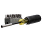 Buy now Klein Tools 32510 Magnetic Multibit Screwdriver with Sturdy Torx, Hex, Spanner, Tri-Wing, Torq and Nut Tamperproof Bits and Storage Block at indiglob india