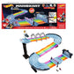 Buy now Hot Wheels Mario Kart Rainbow Road Raceway 8-Foot Track Set with Lights & Sounds & 2 1:64 Scale Vehicles, Race with 5-Track Colorful Course with 2 Configurations at indiglob india