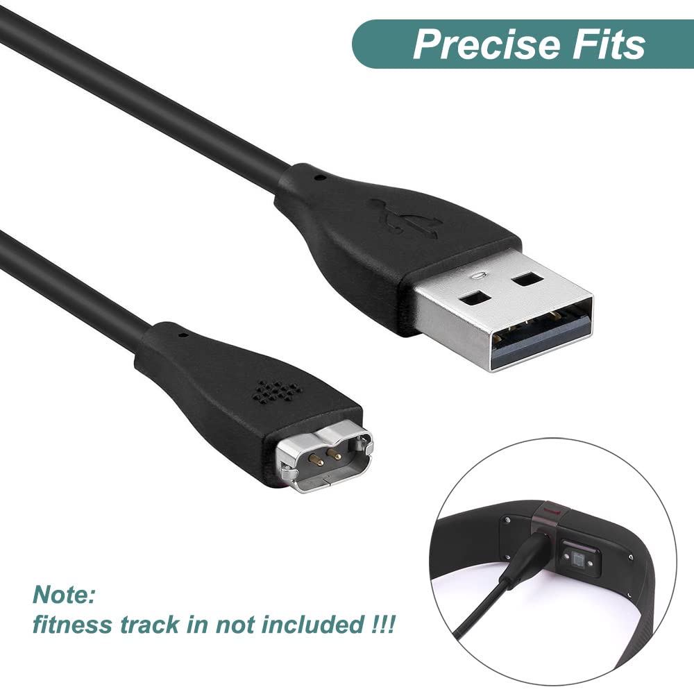 Buy now Kissmart Charger for Fitbit Charge HR, Replacement Charging Cable Cord for Fitbit Charge HR (30cm/1ft) at indiglob india
