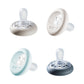 Buy now Tommee Tippee Breast-Like Pacifier, 0-6 Months, Symmetrical Design, Natural Breast-Like Baglet, BPA-Free Binkies, Pastel/Blue/Black, Pack of 4 0-6 Month (Pack of 4) Pastel Blue Black at indiglob india
