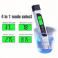 TDS Meter Digital Water Tester, Accurate and Reliable, Professional 3-in-1 TDS, Temperature and EC Meter with Carrying Case, 0-9999ppm, Ideal ppm Meter for Drinking Water, RO/DI System, Aquariums