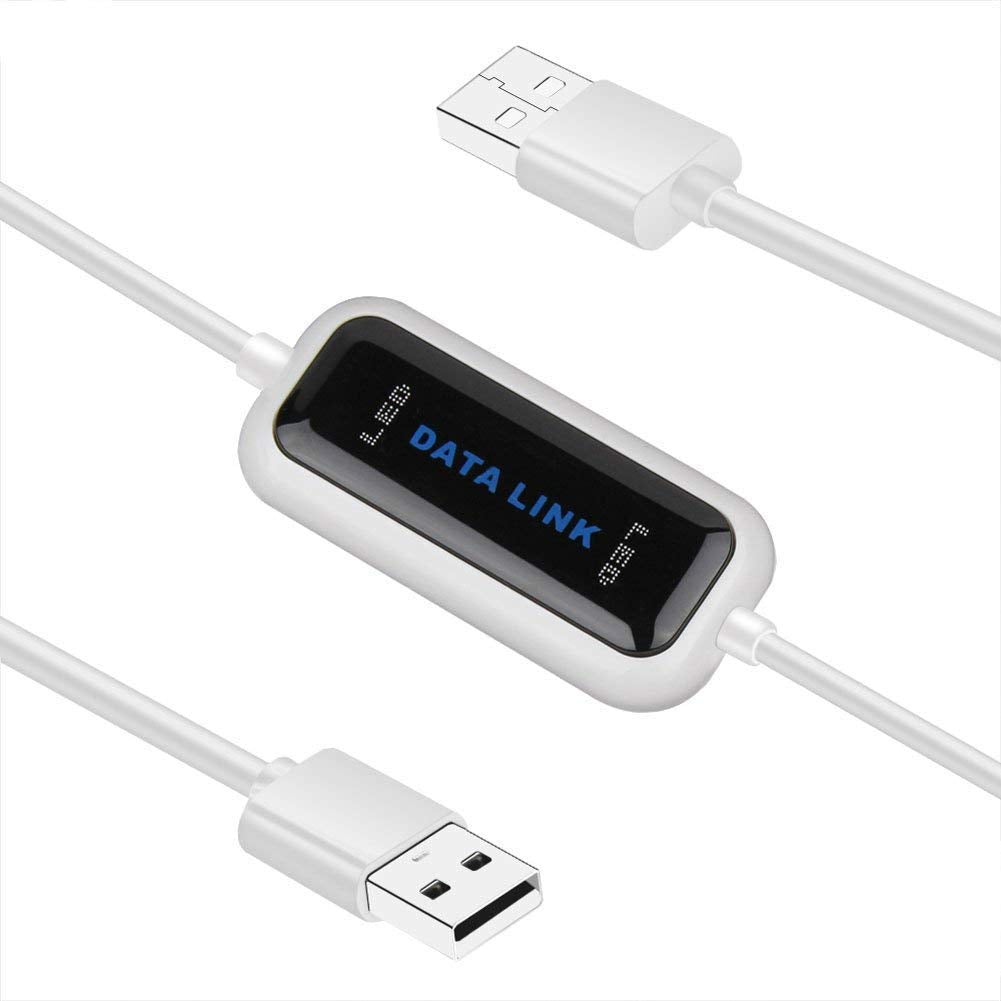 Buy now Unifire High Speed USB Pc to Pc Online Share Sync Link Net Direct Data File Transfer Bridge LED Cable Easy Copy Between 2 Computer at indiglob india