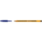BIC Cristal Original Fine Ball Pens Fine Point (0.8 mm) - Assorted Colours, Pouch of 10