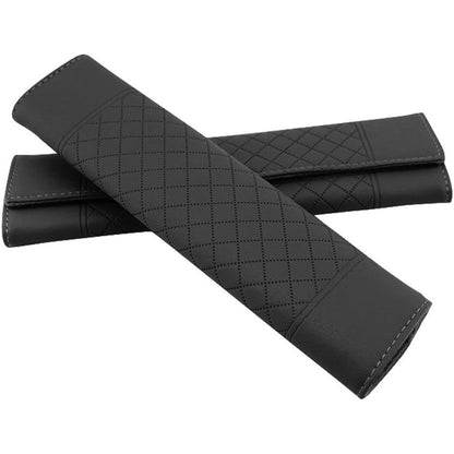 Encell PU Grid Seat Belt Pad Shoulder Strap