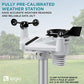 Buy now Logia 18-in-1 Wi-Fi Weather Station with 7-in-1 Solar Sensor Array, Temperature Humidity Wind Speed/Direction Rain UV & More, Wireless Color Console w/Forecast Data, Alarm, Alerts at indiglob india