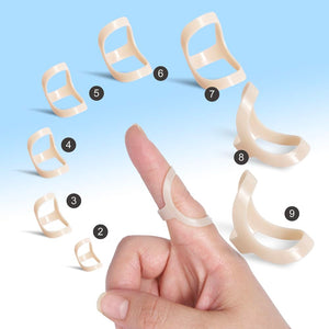 Buy now Oval Finger Splint 8 pcs, Finger Splints for Arthritis, Mallet Finger, Trigger Finger Splint, hypermobility(EDS) finger For Thumb/Middle,/Index/Pinky or Ring Finger(2,3,4,5,6,7,8,9) at indiglob india