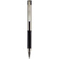 Zebra Pen F-301 Compact Retractable Ballpoint Pen, Stainless Steel Barrel, Fine Point, 0.7mm, Black Ink, 2-Pack