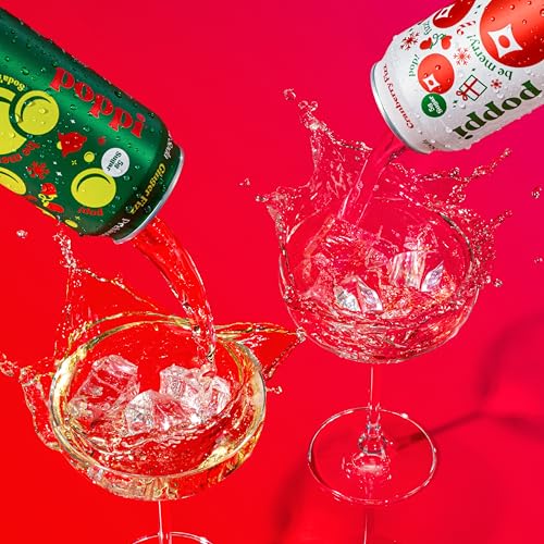 Buy now Poppi Sparkling Prebiotic Soda Beverage with Apple Cider Vinegar, Seltzer Water and Fruit Juice, The Classics Variety Pack, 12 Fl Oz, Pack of 12, Packaging May Vary at indiglob india