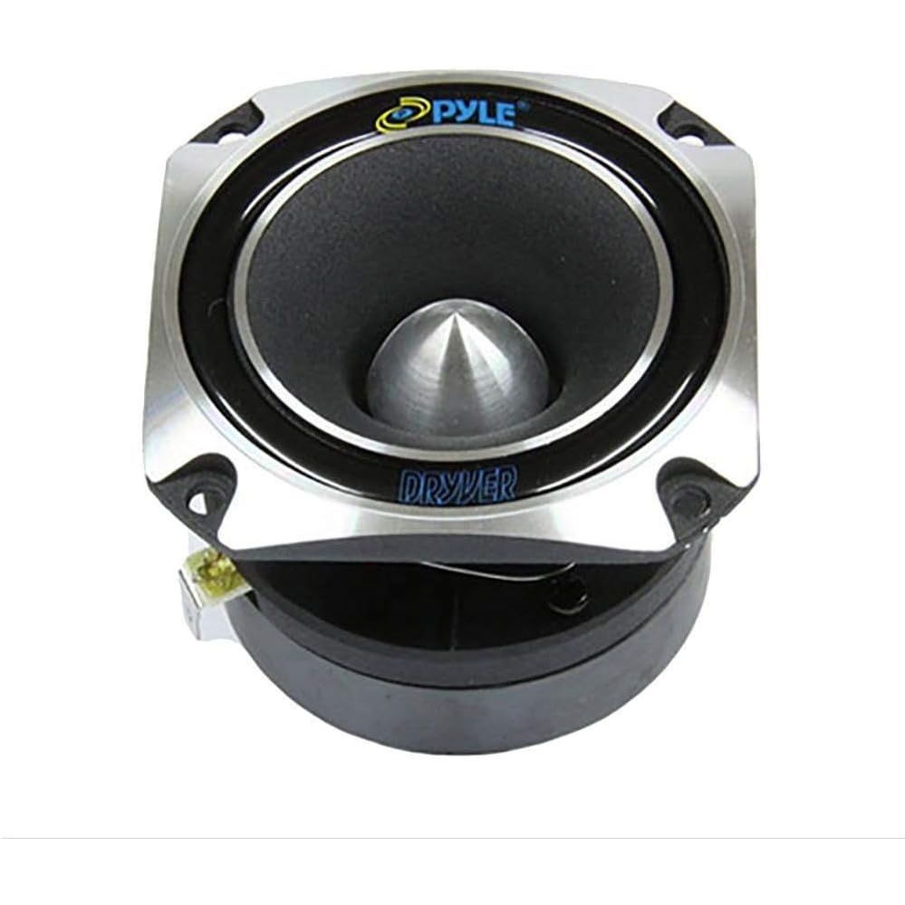 Buy now Pyle 1'Car Audio Speaker Tweeter-300 Watt High Power 1 Inch Super Titanium Tweeter System Die Cast Aluminum Frame, 2kHz 20 kHz Frequency,104 dB, 4-8 Ohm,Heavy Duty 30 oz Magnet PDBT28, 5in.x 5in.x4in. at indiglob india