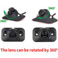 Auto Wayfeng WF® HD CCD Night Vision 360 Degree Car Front Camera Front View Side Reversing Backup Camera 2 LED