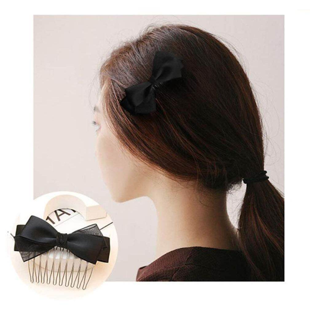 10 PCS Long Metal Wire Hair Clips for Bridal Wedding Party - 40 Teeth/15cm Twist Barrettes Pins Veil Combs Bulk for Women Girls (Black) - My Store