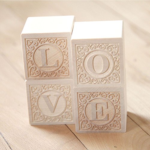 Buy now Uncle Goose Uppercase Alphablank Blocks - Made in The USA at indiglob india