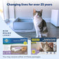Buy now PetSafe ScoopFree Disposable Crystal Cat Litter Tray - Easy Cleaning Box - Refill Tray for Electric Litter Box - Fragrance Free - 4.3 lb Bags - 6 Pack at indiglob india