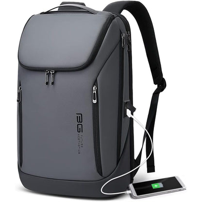 BANGE Business Smart Backpack Waterproof fit 15.6 Inch Laptop Backpack with USB Charging Port,Travel Durable Backpack