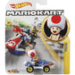 Buy now Hot Wheels GBG30 Mario Kart 1:64 Die-Cast Toad with Sneeker Vehicle at indiglob india