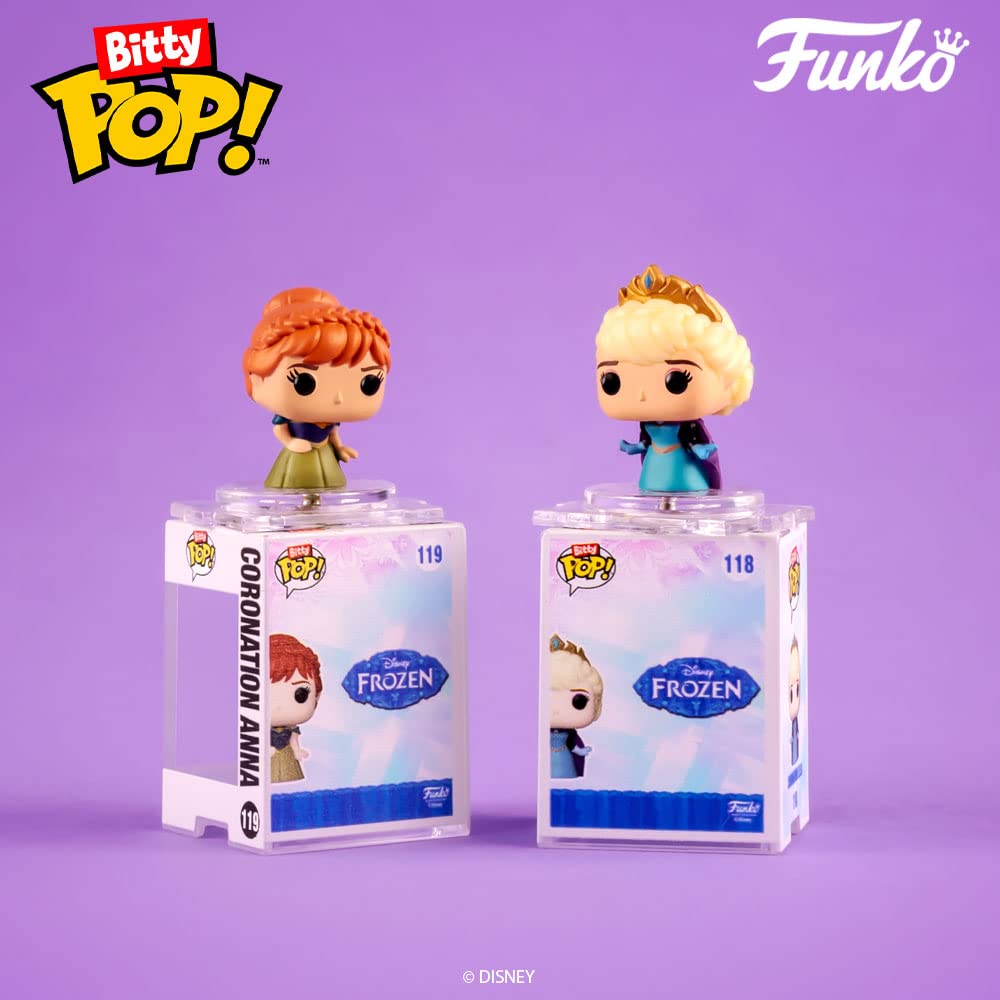 Buy now Funko Bitty Pop Disney Princesses - Cinderella, Snow White, Aurora and A Surprise Mystery Mini Figure - 0.9 Inch (2.2 Cm) Collectable - Stackable Display Shelf Included - Gift Idea at indiglob india