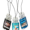 Yankee Candle Hanging Car Jar Ultimate 3-Pack Air Fresheners Neutralizes Odors Up to 30 Days Includes: Beach Walk Pink Sands and Sun and Sand (Pack of 3) - 1 count (Pack of 3)