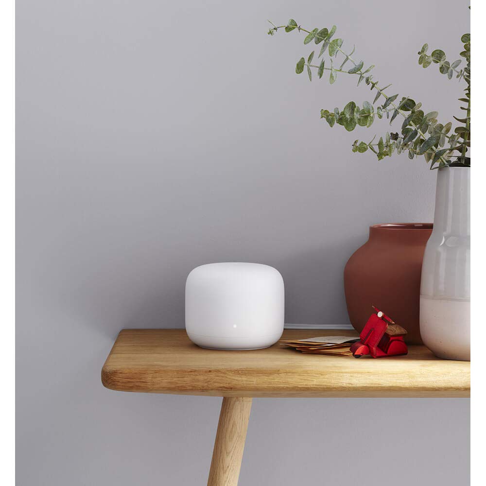 Buy now Google Nest Wifi - Home Wi-Fi System - Wi-Fi Extender - Mesh Router for Wireless Internet - 2 Pack at indiglob india