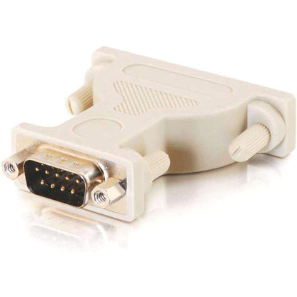 C2G 02449 DB9 Male to DB25 Female Serial RS232 Serial Adapter, Beige
