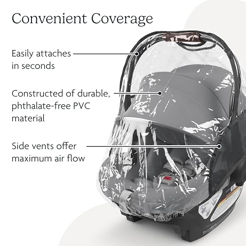 Buy now UPPAbaby Rain Shield for Mesa and Aria Infant Car Seat Carriers - Waterproof and Windproof Coverage - Ventilated Design - Quick Attachment at indiglob india