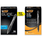 BIC Glide Bold Black Ballpoint Pens, Bold Point (1.6mm), 36-Count Pack, Retractable Ballpoint Pens With Comfortable Full Grip