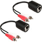 2Pack Stereo RCA to Stereo RCA Audio Signal Extender Over Cat5 (2X RCA to RJ45 Female)
